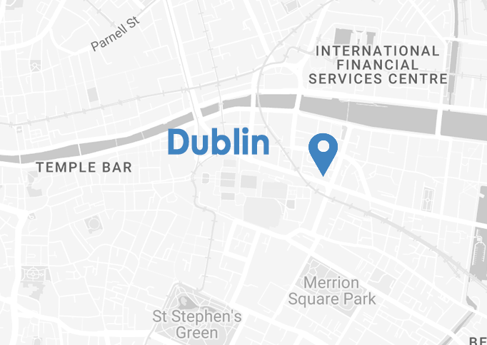 Dublin office map