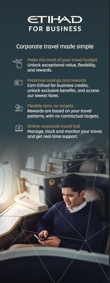 Etihad for Business Flyer