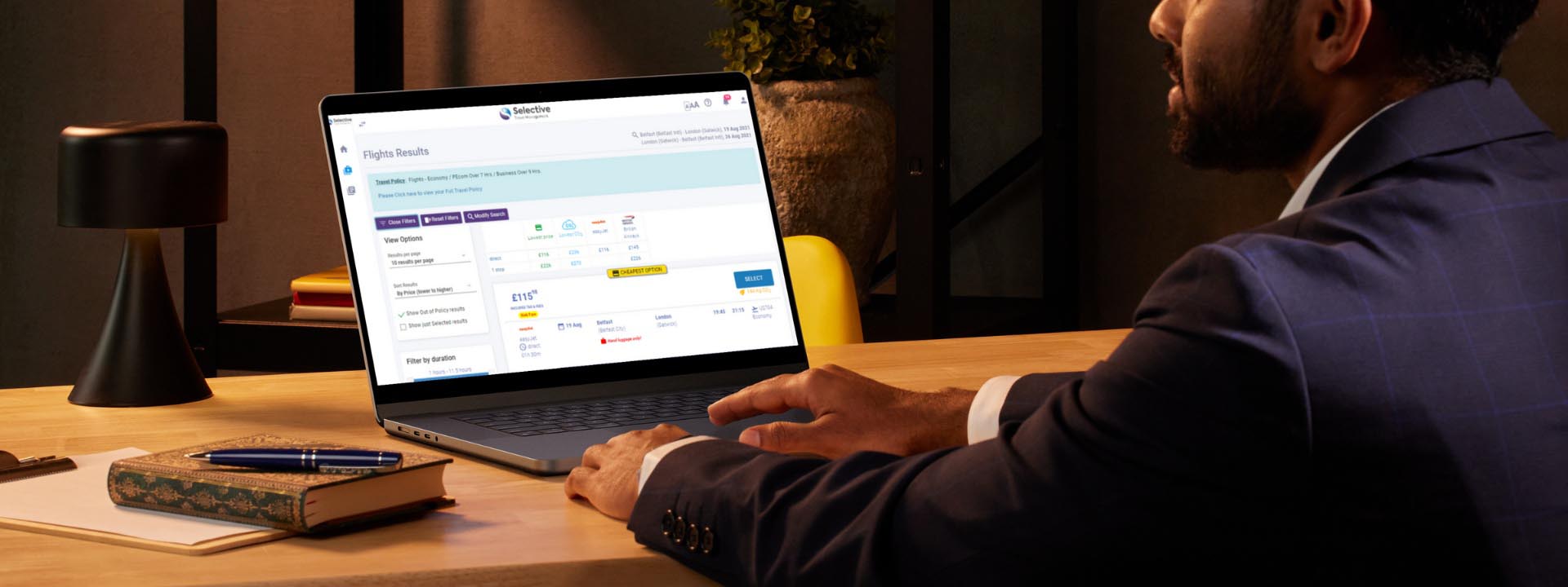 Corporate Booking Tool Fares Explained