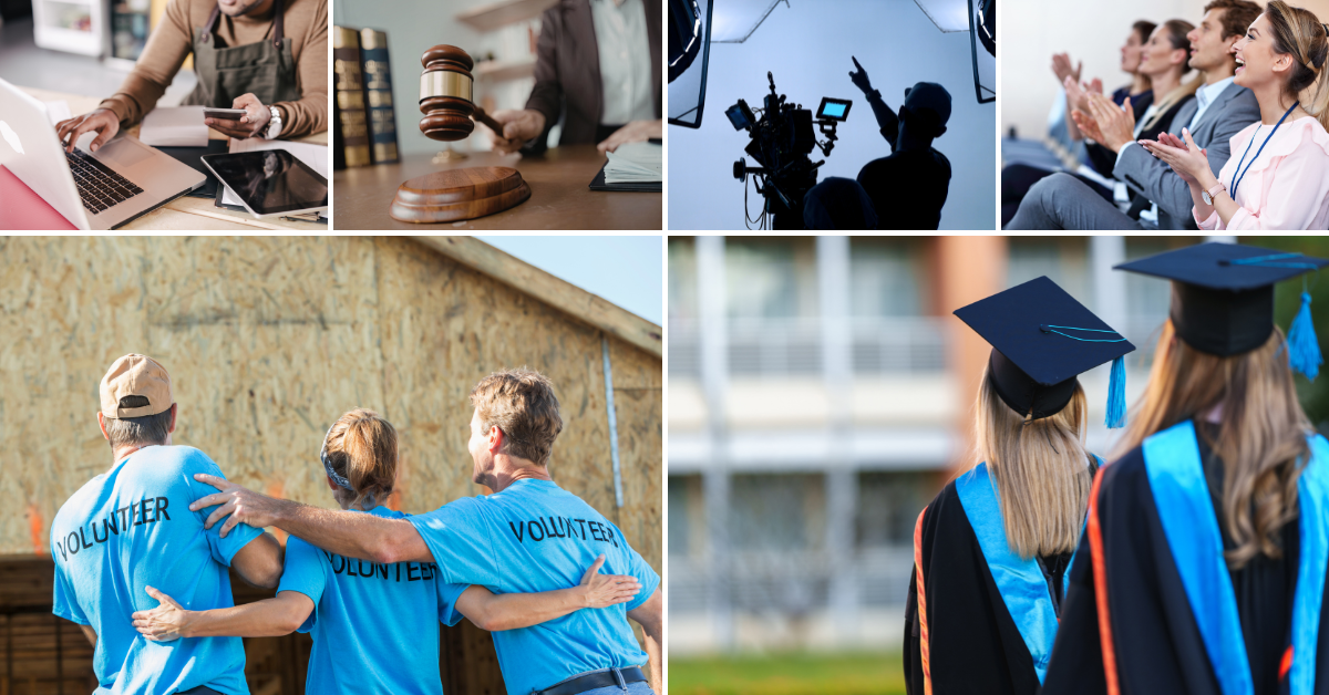 Key sectors collage
