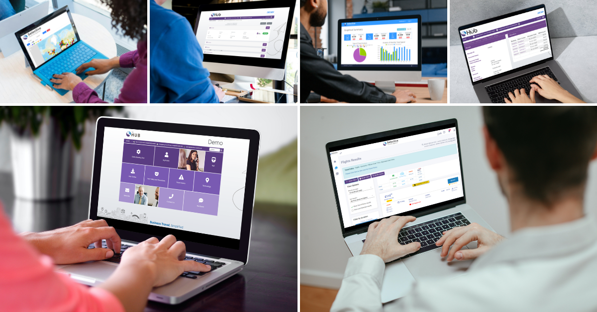 Technology collage