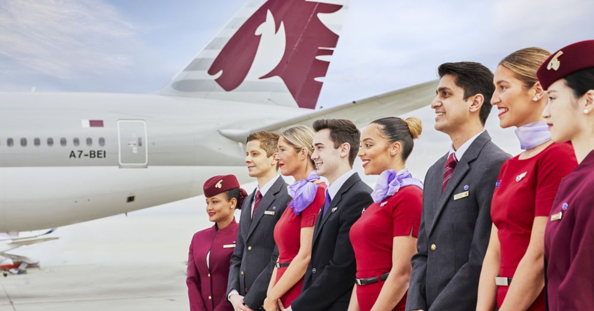 Qatar Airways staff