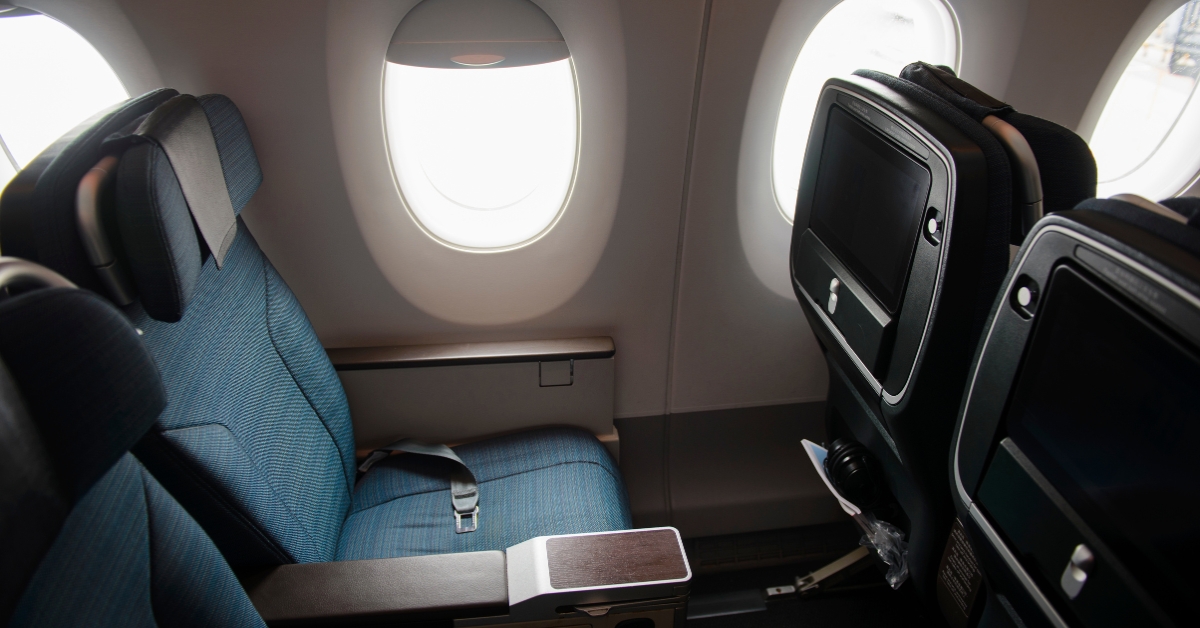 Premium Economy plane seats